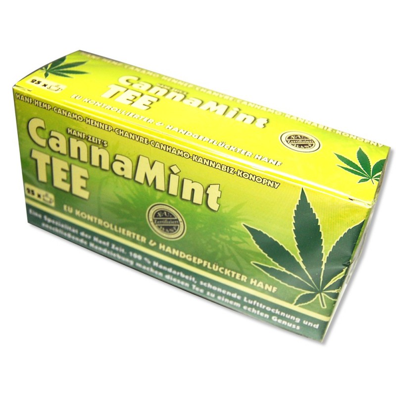 krabička CannaMint s nálevovými čajovými vreckami krabička CannaMint s nálevovými čajovými vreckami
