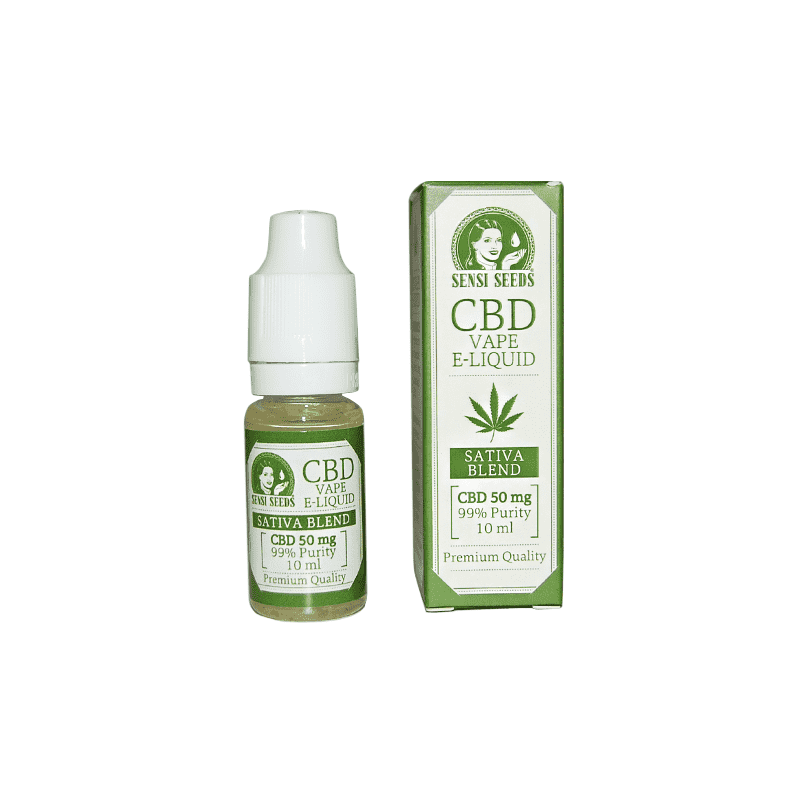 CBD e-liquid s 50 percentným obsahom CBD, 10 ml