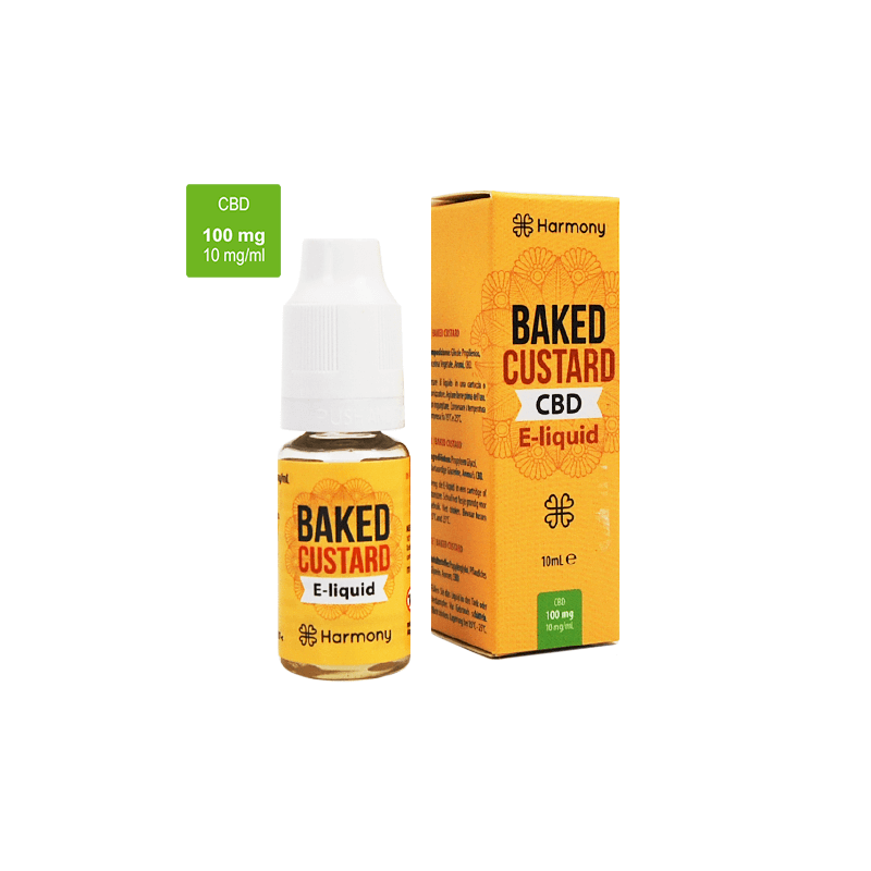 CBD e-liquid náplň do vape a elektronickej cigarety s obsahom CBD, Harmony