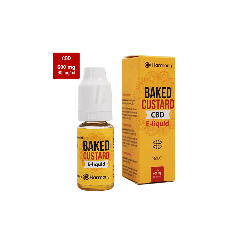 CBD e-liquid náplň do vape a elektronickej cigarety s obsahom CBD, Harmony