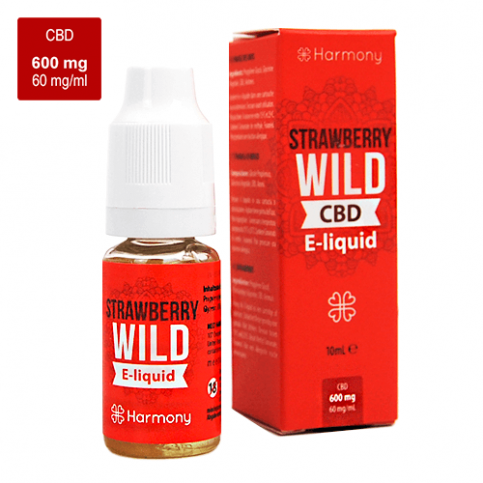 CBD e-liquid náplň do vape a elektronickej cigarety s obsahom CBD, Harmony