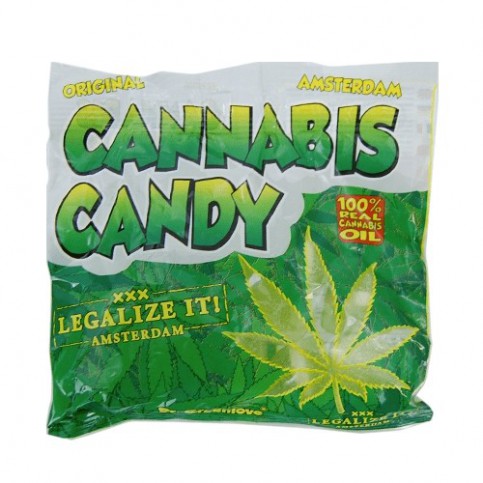 marihuanové gumené cukríky Cannabis Candy 100 g