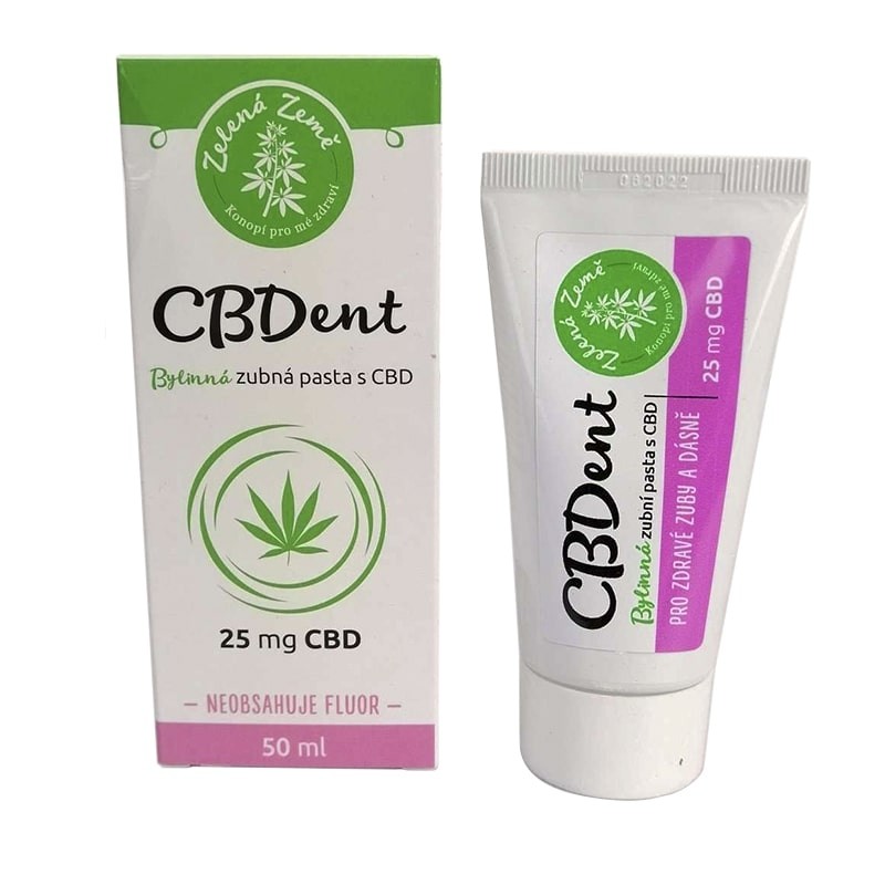 CBDent zubná pasta s CBD 25mg