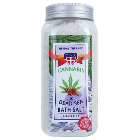 Cannabis Soľ do kúpeľa (mŕtve more) 900g