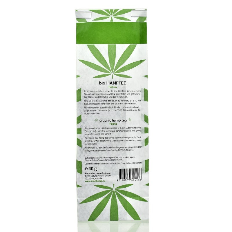 Medihemp bio konopný čaj Felina 40g