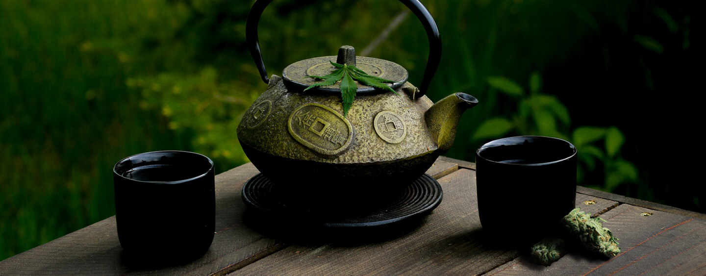 CBD čaj - marihuanový čaj